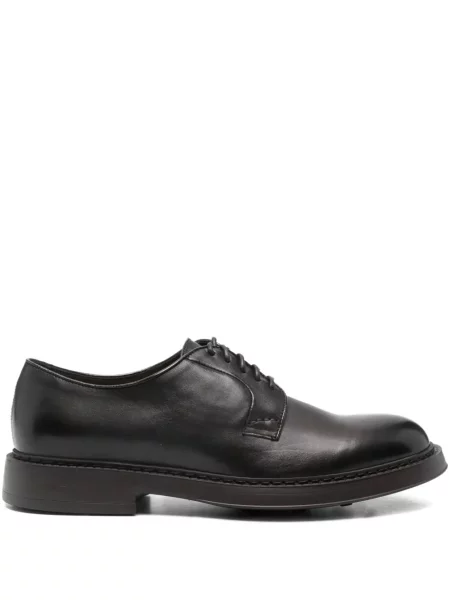 Pantofi derby Doucal's din piele maro