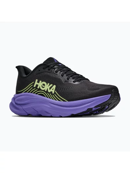Încălțăminte de alergare pentru bărbați Hoka Clifton 11 black/neon yuzu negru