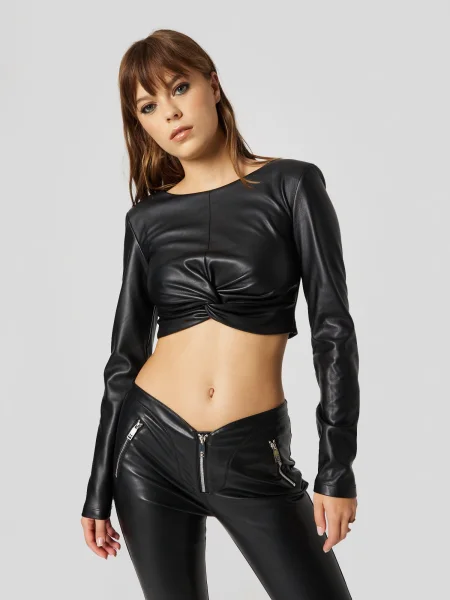 Katy Perry exclusive for ABOUT YOU Tricou Kasha' negru