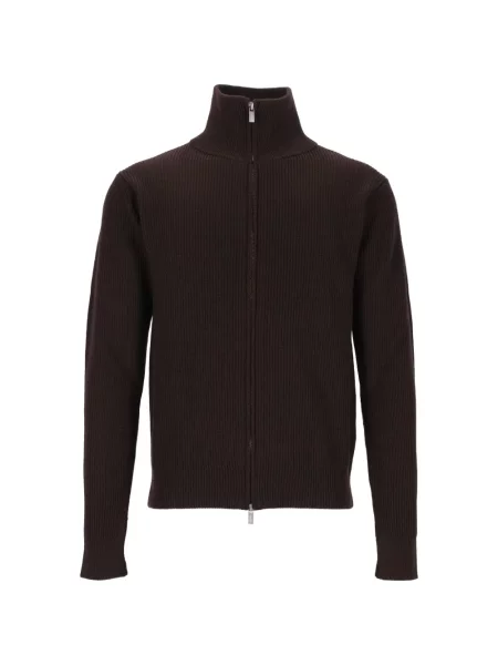 Cardigan Barena tricotate maro