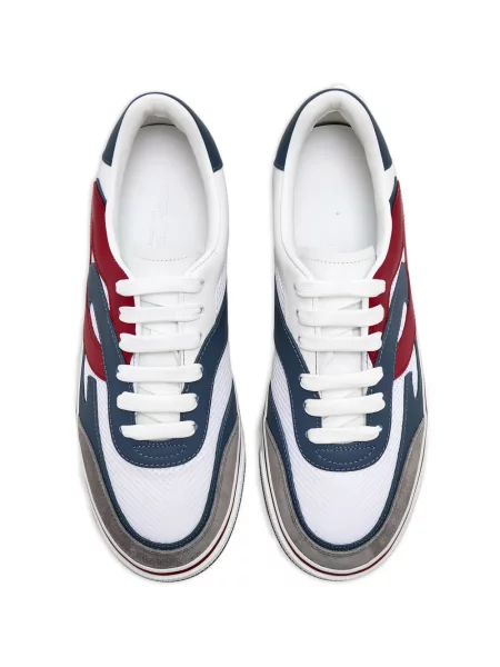 Bőr sneaker Dolce & Gabbana fehér