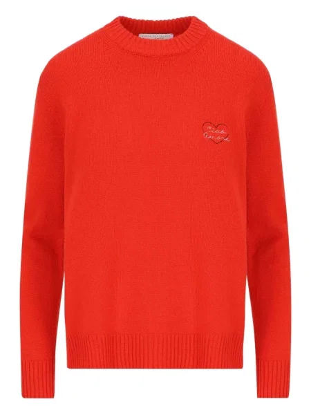 Pulover Giada Benincasa din cașmir cu motiv cu inimi