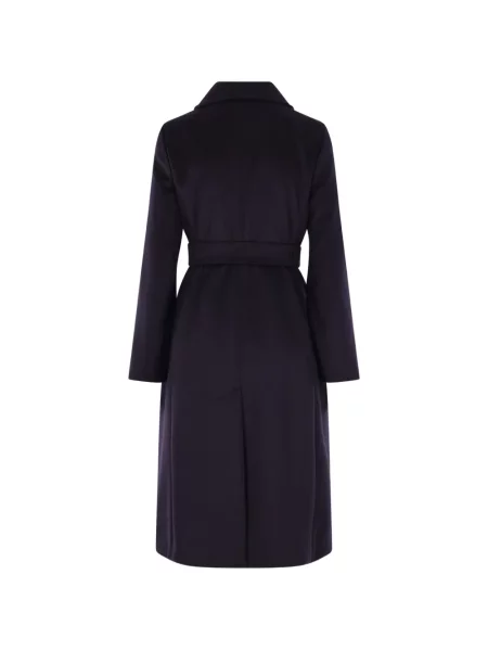 Cu centură palton Max Mara violet