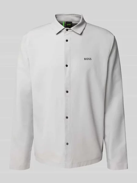 Koszula casualowa o kroju relaxed fit z funkcją Odor Control Boss Green