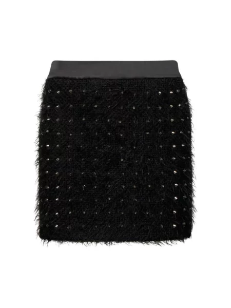 Krótka spódnica mini John Richmond czarna