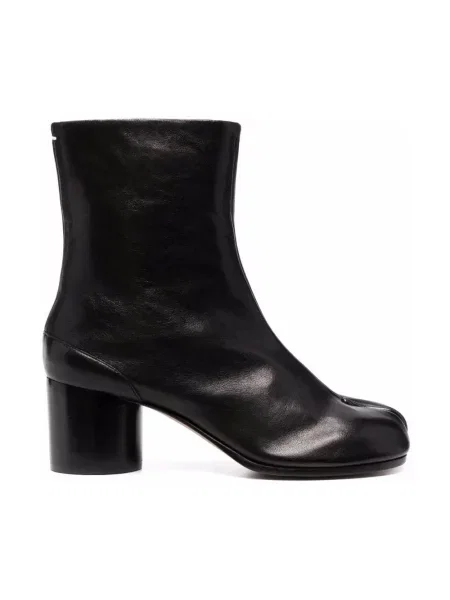 Botki Maison Margiela skórzane czarne