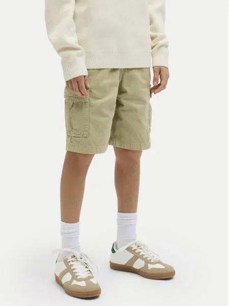 Jack & Jones Junior Σορτς υφασμάτινο Karl μπεζ