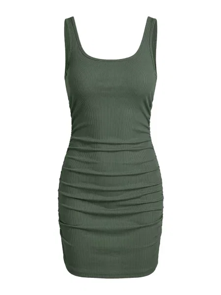 Imily Bela Rochie închis verde