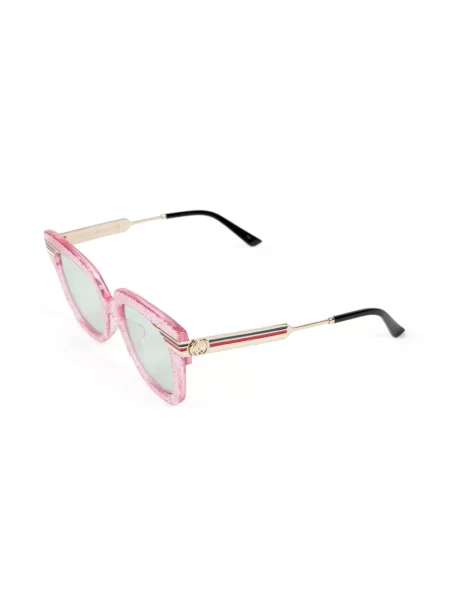 Čtvercové sluneční brýle Gucci Pre-owned růžové