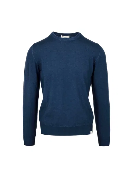 Sweter Roy Rogers wełniany niebieski
