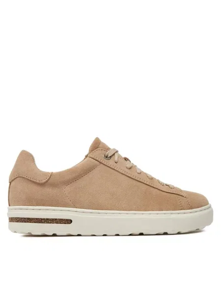 Sneakersy Birkenstock zamszowe beżowe