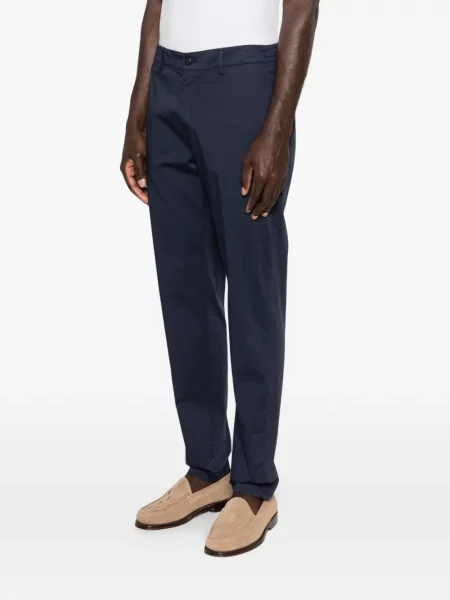 Pantaloni cu picior drept Eleventy albastru