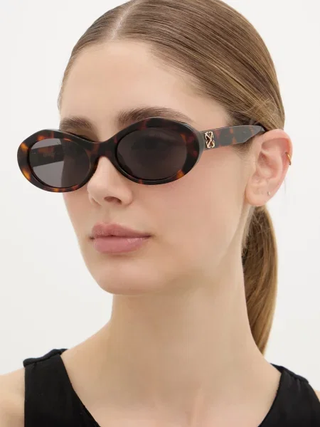 Off-White Ochelari de soare Negru alb
