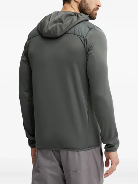 Кожени маратонки Adidas Terrex на райета с принт розово