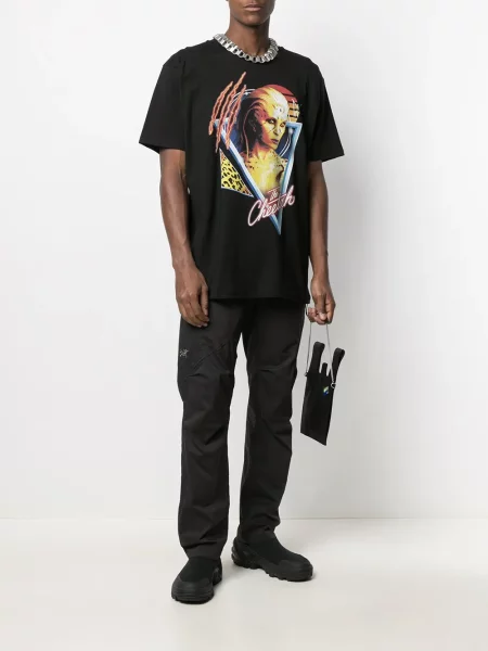 Tricou Mjb - Marc Jacques Burton cu imagine negru