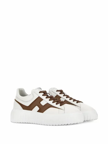 Sneakerși Hogan cu dungi alb