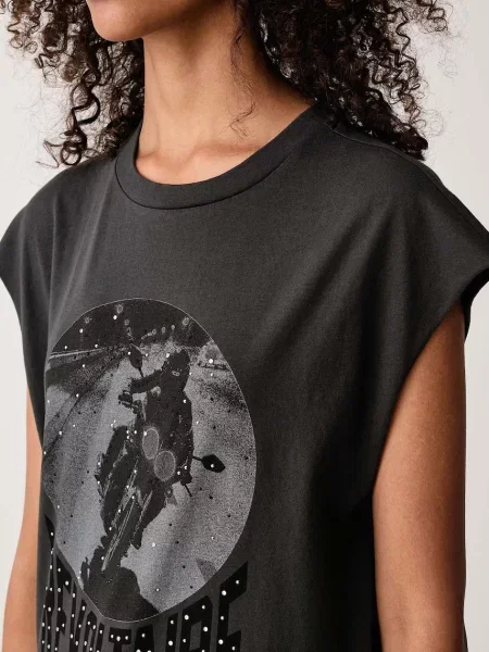 Zadig&Voltaire top női CLOE szürke