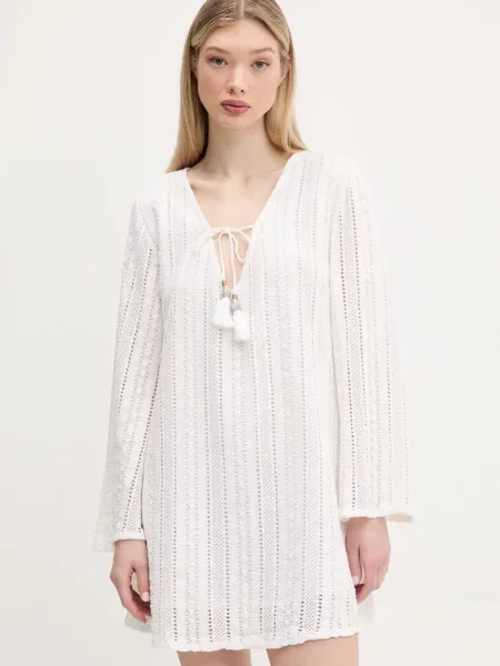 Superdry rochie din mini evazati bej