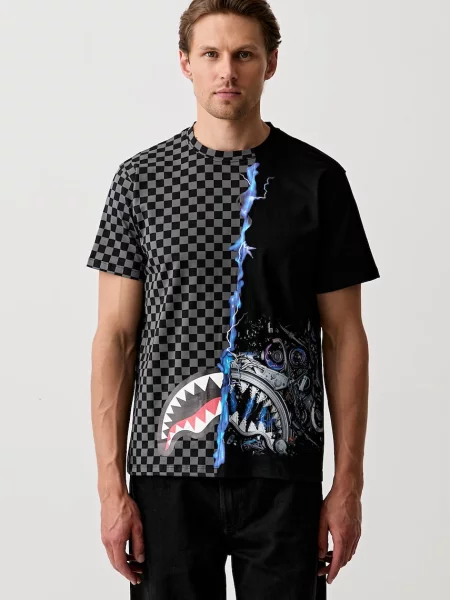 Sprayground tricou pentru bărbați din negru