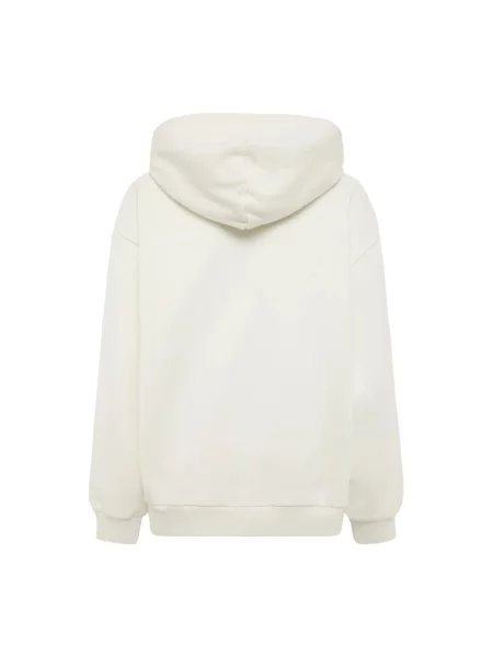 Bluza z kapturem Vans z kapturem z logo biała