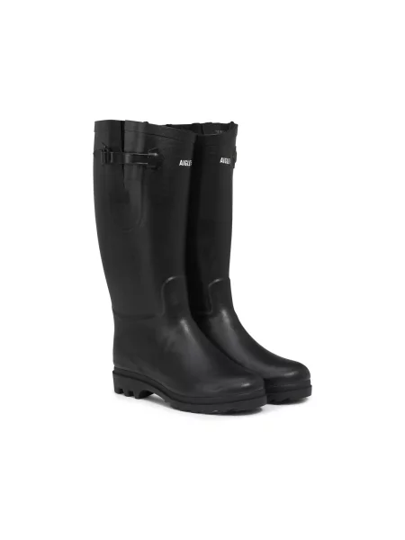 Pantofi Aigle cu blană negru