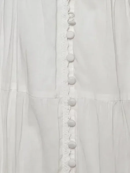 Rochie mini Alice + Olivia alb