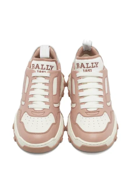 Sneakerși Bally din piele alb