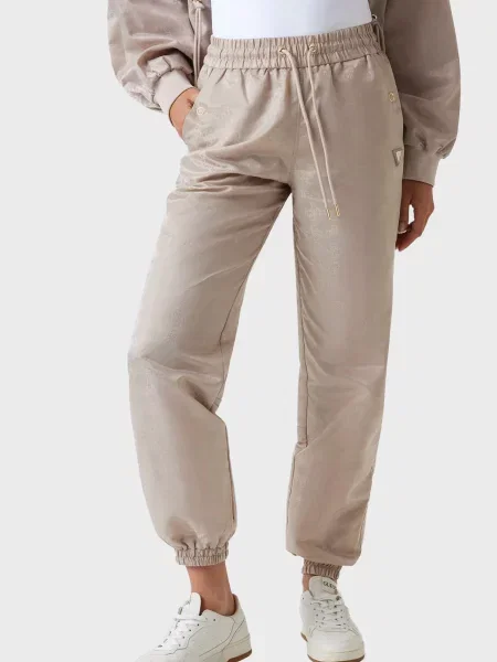 Спортивні штани Guess бежеві