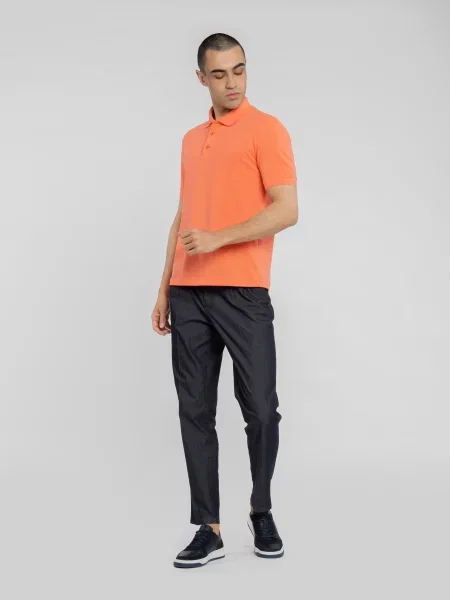 Поло Arber кораловий бавовна/еластан