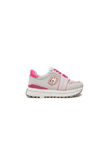 Liu Jo Sneakersy Maxi Wonder šedá
