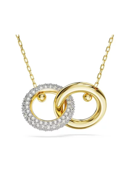Naszyjnik Swarovski żółty