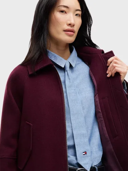 Вовняне пальто Tommy Jeans