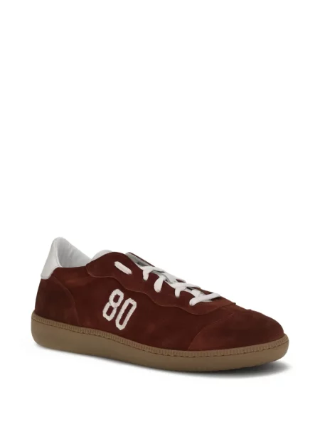 Szarvasbőr sneaker Be980 autogrammal piros