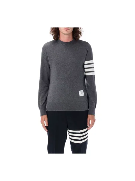 Bluza nierozpinana Thom Browne szara