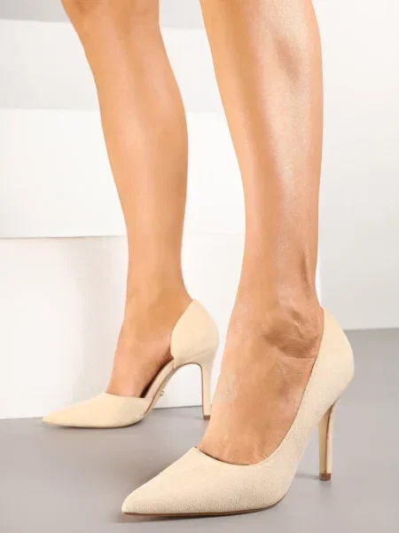 Pantofi stiletto Oliritia bej