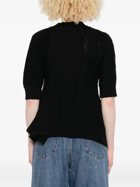 Top Sacai negru