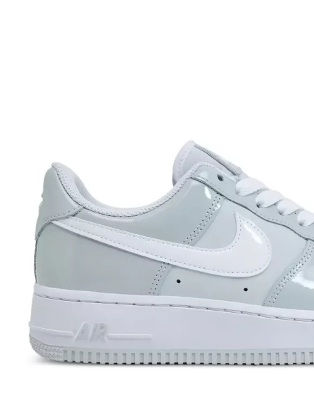Sneakerși Nike Air Force 1 din piele gri