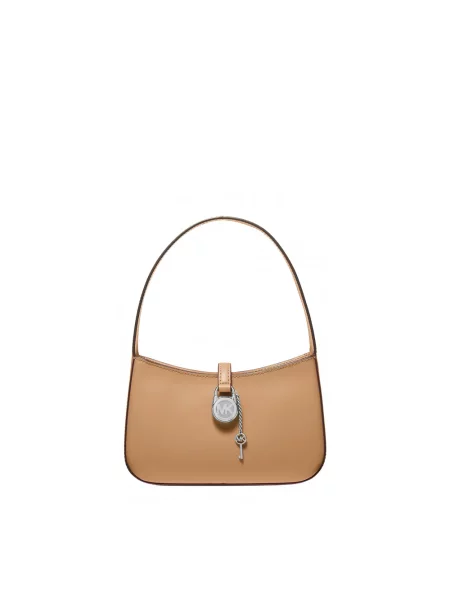 Torebka Michael Kors skórzana beżowa