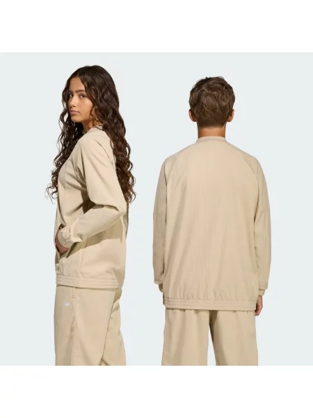 Adidas Originals Manšestrová Bunda Sst Oversize Corduroy Originals béžová