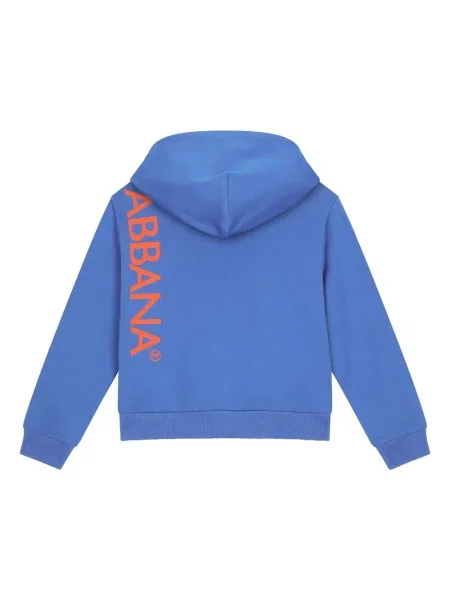 Hoodie Dolce & Gabbana μπλε