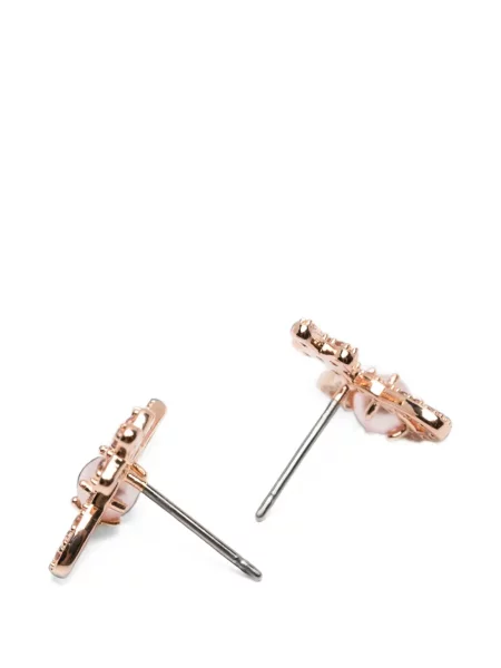 Cercei Vivienne Westwood cu perle roz