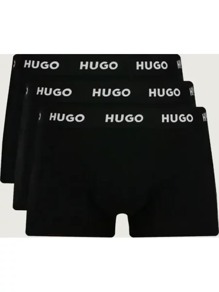 HUGO Boxeralsók piros fehér fekete