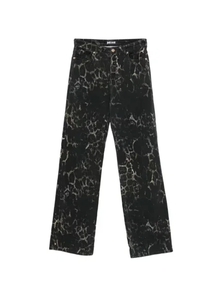 Blugi Just Cavalli cu imagine negru