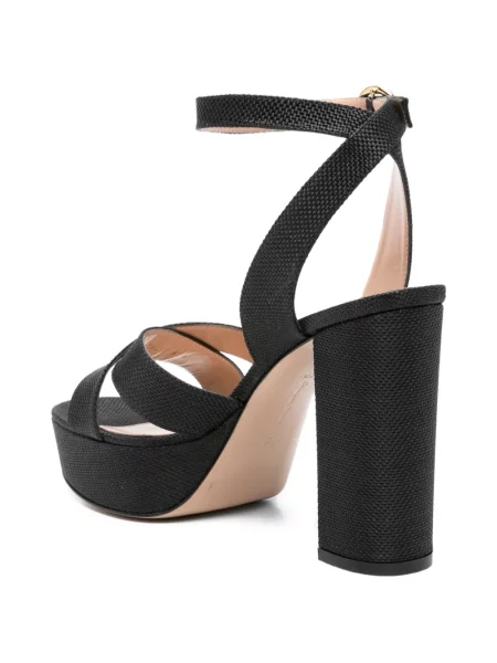 Sandale Gianvito Rossi cu bretele negru