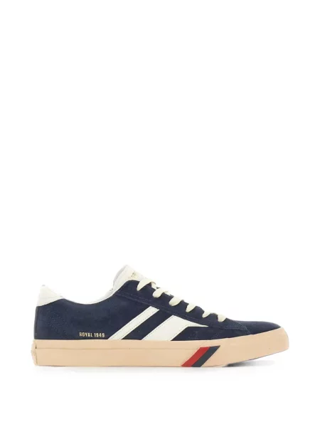 Sneakerși Pro-keds cu șireturi din dantelă clasici albastru