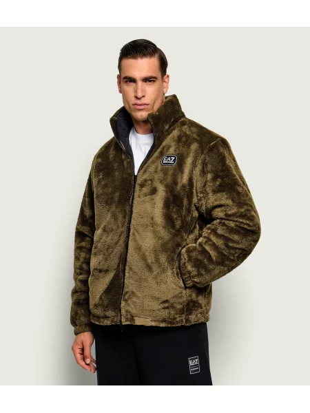 Din fleece geacă | Relaxed fit maro