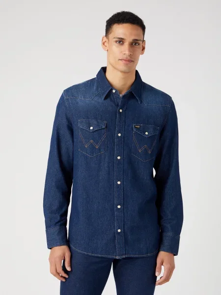 WRANGLER Ing farmer kék