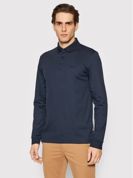 BOSS BLACK Polo Pado 30 | Regular Fit negru