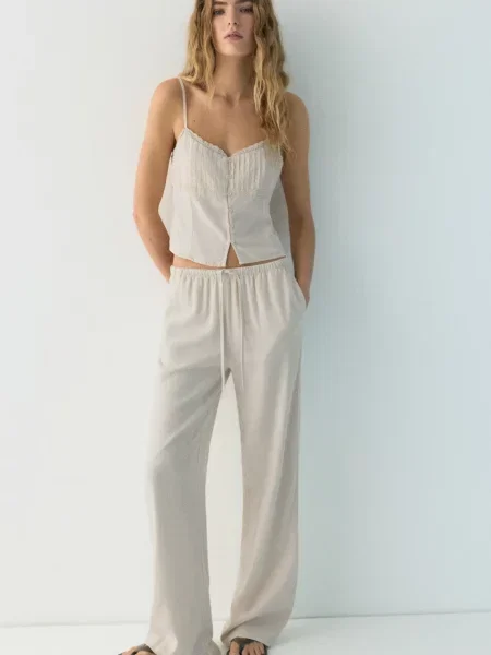 Pull&Bear Top PACIFIC nisipiu