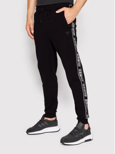 Guess Спортивні штани чорний